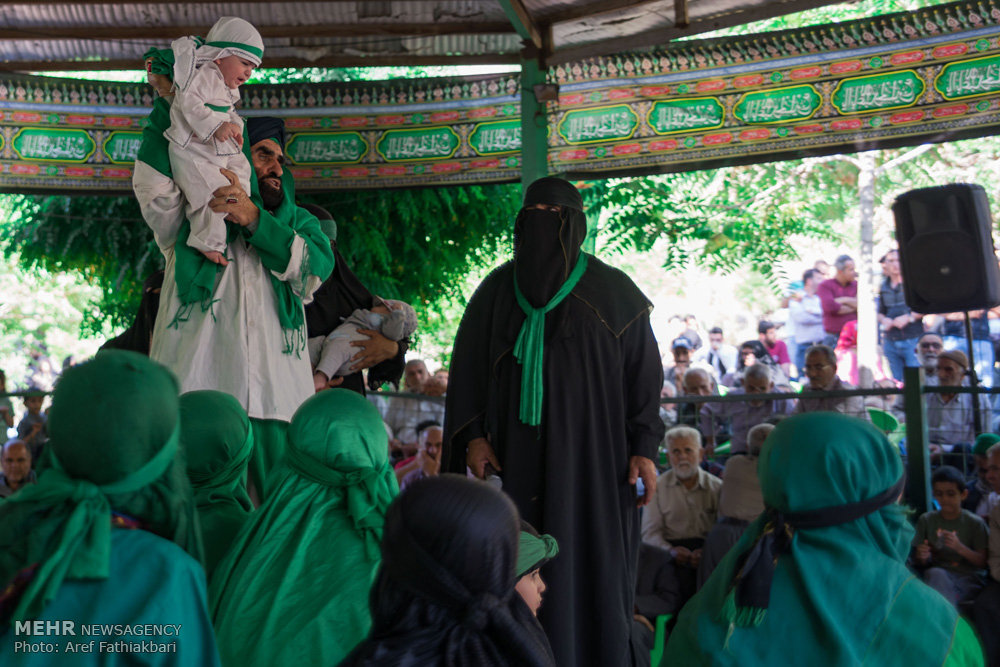 مراسم «عاشورای قدیم» روستای مهران طالقان