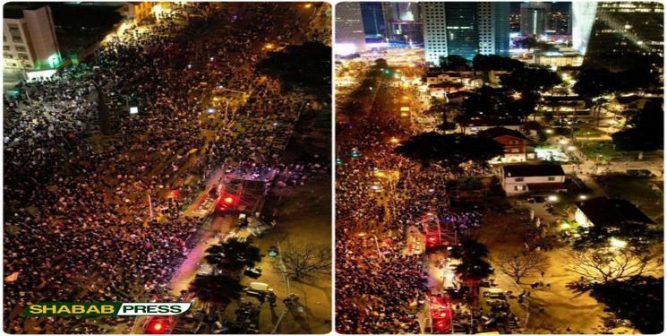 تظاهرات علیه نتانیاهو در فلسطین اشغالی به خشونت کشیده شد