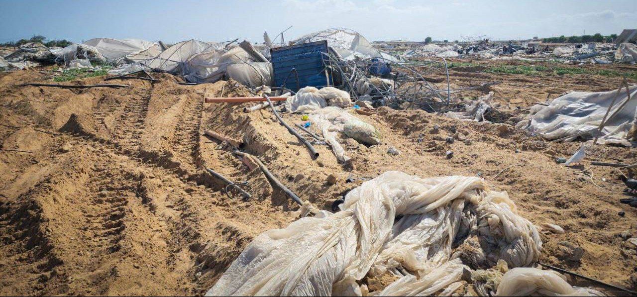 تخریب آخرین سبد غذایی فلسطینیان در جنوب نوار غزه