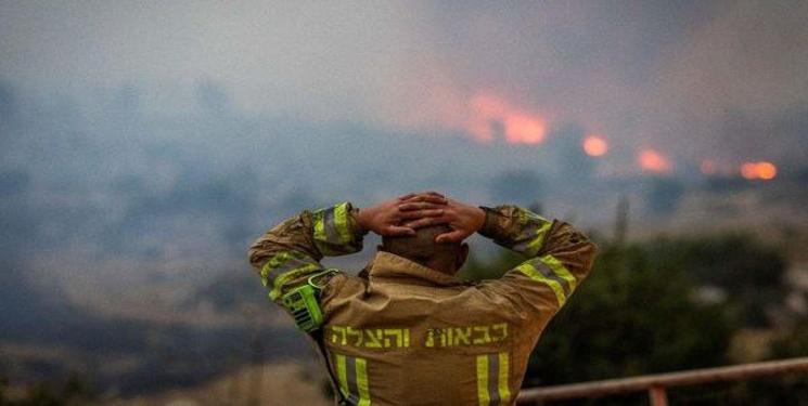 تداوم ناتوانی صهیونیست‌ها در مهار آتش‌سوزی گسترده