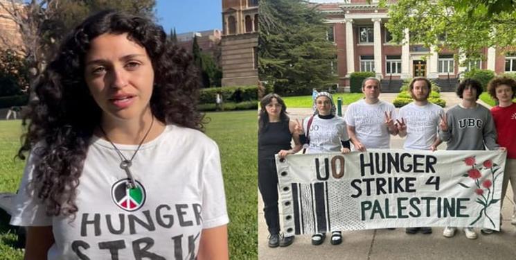 فعالان آمریکایی به یاد کودکان گرسنه غزه «چله روزه» میگیرند