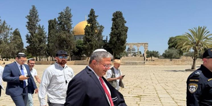 یورش بن گویر به مسجد الاقصی