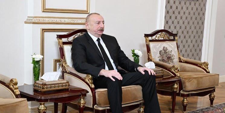 حضور علی‌اف در سفارت ایران برای ادای احترام و تسلیت